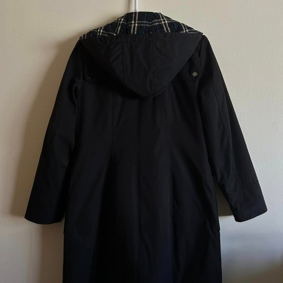 Size Med London Fog Hooded Thermolite Coat - Picture 2 of 9